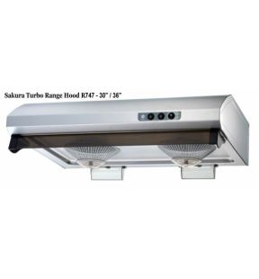 Sakura Kitchen Range Hood |R747ii-36HS| 36" stainless steel