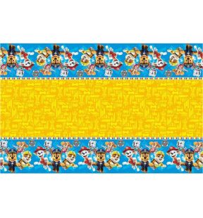 Paw Patrol Rectangular Plastic Table Cover [54x84 Inches]