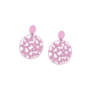 SOHI Women's Butterfly Filigree Drop Earrings