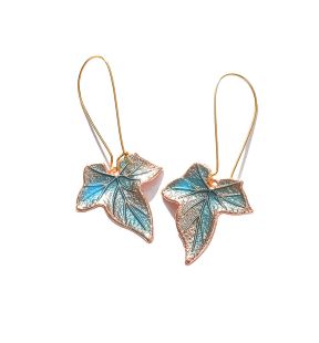 SOHI Women's Leaf Drop Earrings