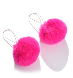 SOHI Women Pink Drop Earrings