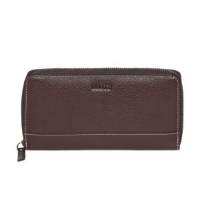 Ladies Slim Zipper Round Wallet