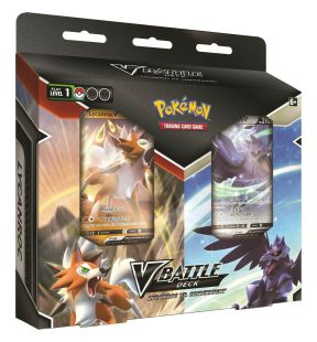 Pokemon  V BATTLE DECK LYCANROC VS CORVIKNIGHT