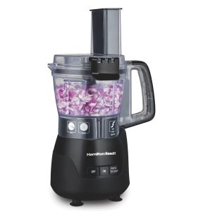 Hamilton Beach - Stack & Snap Food Processor, 4 Cup Capacity, Black