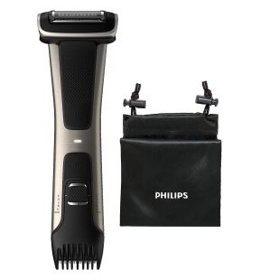 Philips - 7000 Series All-in-One Personal Body Trimmer, Waterproof, Five Length Settings