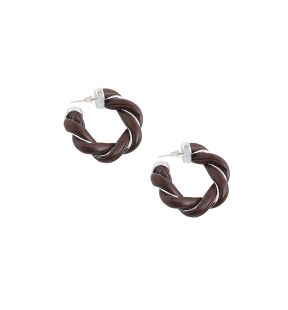 SOHI Women's Rope Hoop Earrings