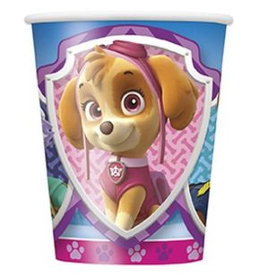 Paw Patrol Girl 9 oz  Paper Cups [8 Per Pack]