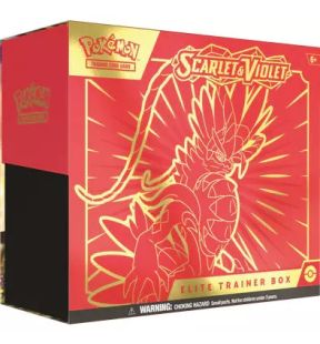 Pokemon  Scarlet and Violet Elite Trainer - Koraidon Box