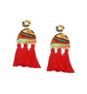 SOHI Women's Tassel Drop Earrings