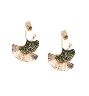 SOHI Women's Flora Stud Earrings