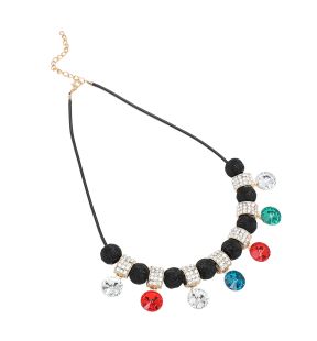 SOHI Women's Stone Statement Necklace