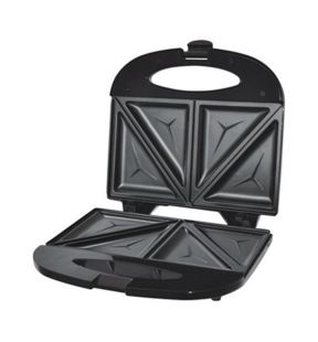 Hauz - Non-Stick, Lightweight and Compact Sandwich Maker, Black