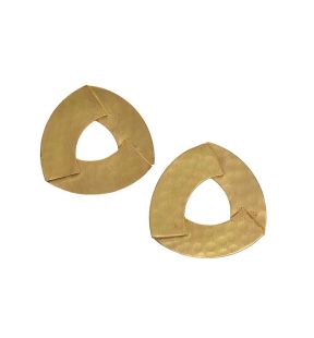 SOHI Women's Dented Drop Earrings