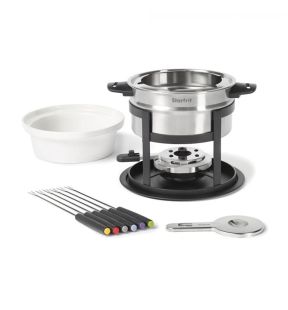 Starfrit - 3-in-1 Fondue Set, 1.6L Capacity, 12 Pieces, Stainless Steel