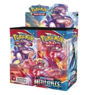 Pokemon  Sword And Shield 5 Battle Styles - Booster Box