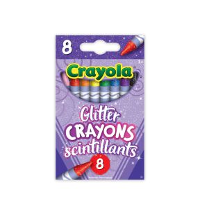 Crayola Glitter Crayons - 8 Count