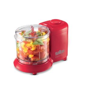 Salton Essentials Mini Electric Chopper 100W Red