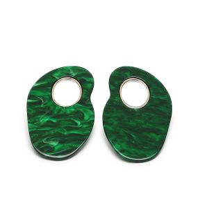 SOHI Women's Abstract Drop Earrings