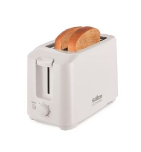 Salton Essentials - Compact Toaster, 2 Slice Capacity, White