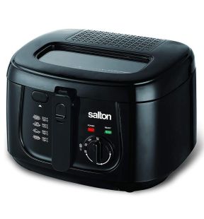 Salton DF1240BK Cool Touch Deep Fryer Black 2.5 Liters