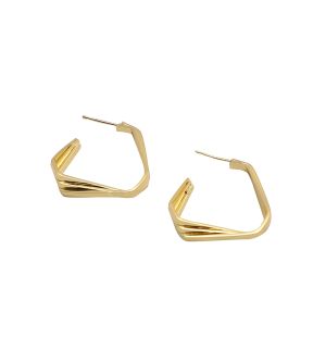 SOHI Women's Wired Hoop Earrings