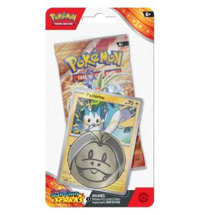 Pokemon  SV8 SURGING SPARKS CHECKLANE BLISTER - Pachirisu Nov 8 PreOrder