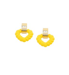 SOHI Women's Rope Drop Earrings