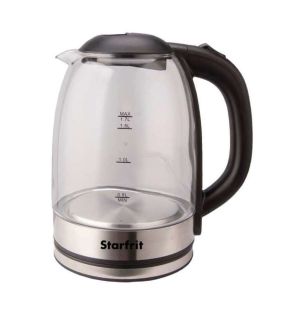 Starfrit - Electric Glass Kettle, 1.7 Liter Capacity, 1500 Watts