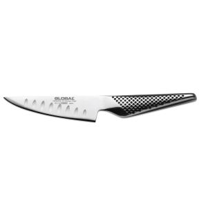 Global Kitchen Knife |71GS55| 12cm Oriental Santoku Knife Fluted