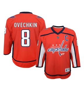 Washington Capitals Home Outer Stuff Replica Junior Jersey - Alexander Ovechkin