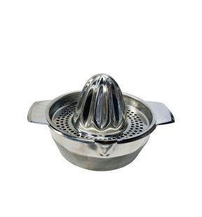 JS Gourmet - Citrus Juicer with Strainer and Stainless Steel Bowl