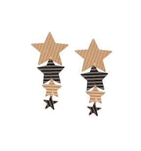 SOHI Women's Star Drop Earrings