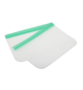 Luciano 8.75" x 6.5" Resuse Bag Silicone Set of 2 | 80602