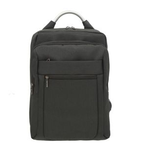 Rectangular Multi Pocket Backpack with USB