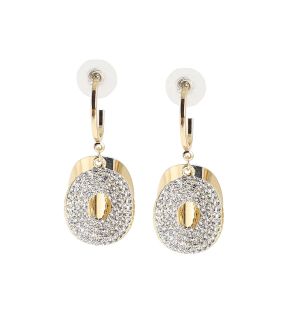 SOHI Women's Circular Drop Earrings