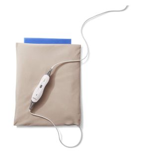 Sunbeam - 12 '' x 15 '' Heating Pad with Auto Shut Off, Beige