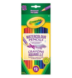 Crayola 12 Watercolour Pencils Arts & Crafts