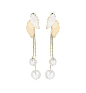 SOHI Women's Petal Drop Earrings