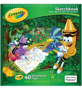 Crayola 40 Page Sketchbook