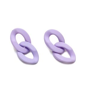 SOHI Women Purple Stud Earrings