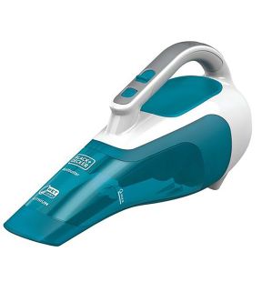 Black and Decker - DustBuster Handheld Vacuum Cleaner, Cordless with Lithium Battery, For Wet or Dry Messes, Blue