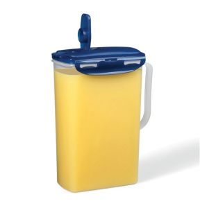 LocknLock - Plastic Juice Container, 2 Liter Capacity, Blue