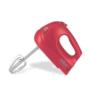 Salton Essentials Hand Mixer Red