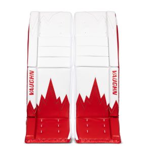 Vaughn Velocity V10 Pro Carbon Senior Goalie Leg Pads - Iceberg Graphic