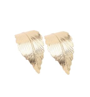 SOHI Women Golden Drop Earrings