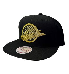 M&N Golden Touch Hat - Vancouver Canucks Retro Skate