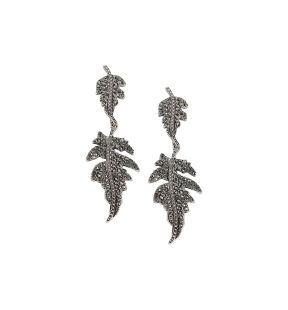 SOHI Women's Foliage Drop Earrings