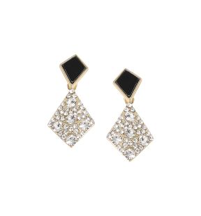 SOHI Women's Geometric Drop Earrings