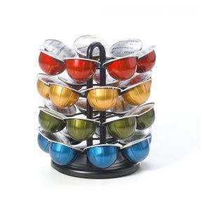 Starfrit - Nespresso Capsule Carousel, 28 Vertuo Capsule Capacity, Black