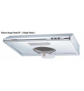 Sakura Kitchen Range Hood |R602-24HS| 24" stainless steel